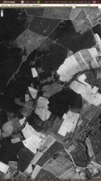 1966 Снимок Москвы со спутника, фрагм. Филатов луг